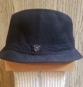 Peter Grimm Mala Ska Porkpie Hat S/M Fedora Black Retro Rude Boy Beatnik Classic